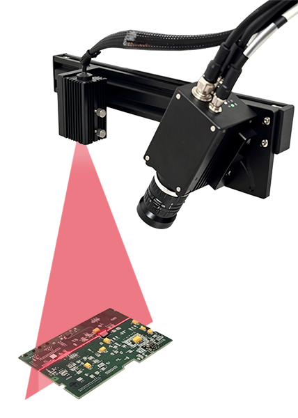 XS3D 线激光扫描PCB演示